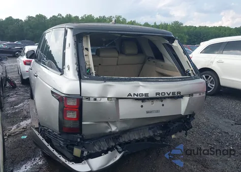 2015 Land Rover Range Rover 3.0L V6 Supercharged Hse из США, поврежденный, VIN SALGS2VF7FA219096